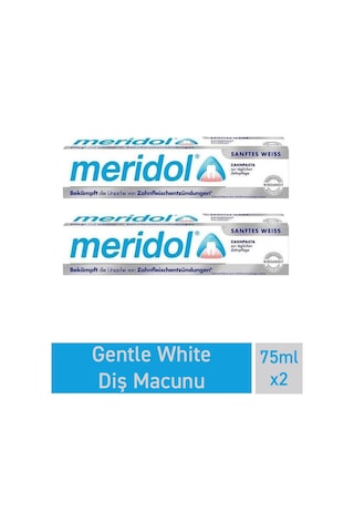 Meridol Gentle White Diş Macunu 2 x 75 ML