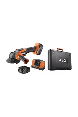 Aeg BEWS 18-125BLPX2-502C 5.0Ah Çift Akülü Kömürsüz Taşlama - T4935480858