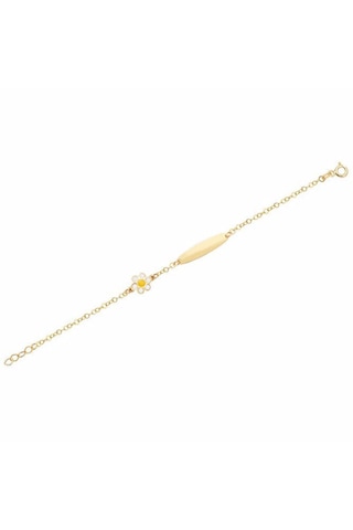 Çelikoğlu Kuyumculuk 14 Ayar Altın Bebek Çocuk Bilekliği 0,90 Gr Açık Sarı