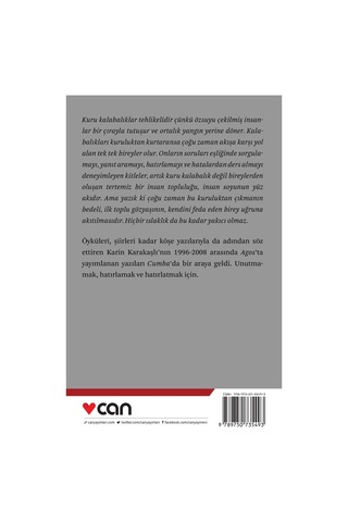 Cumba - Karın Karakaşlı -  Can Yayınları