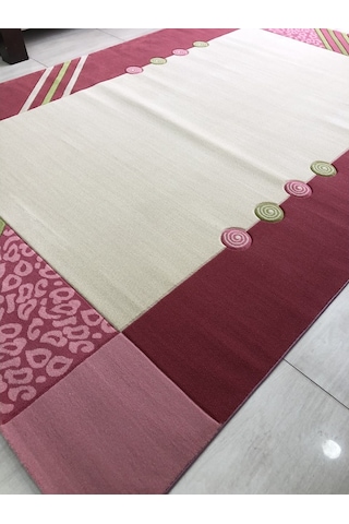 Saray Halı Vizyon Carving 9063 Krem 200X300 Pembe 6 M2 Halı !