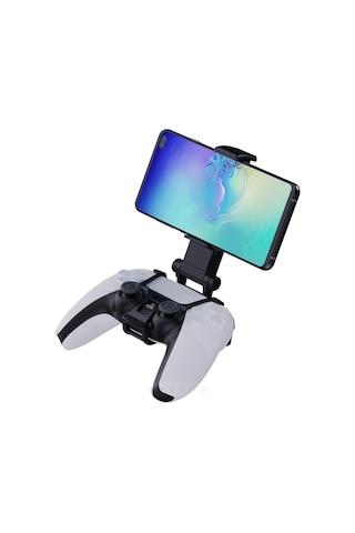 Ayarlanabilir Ps5 Oyun Kolu Telefon Tutucu Siyah