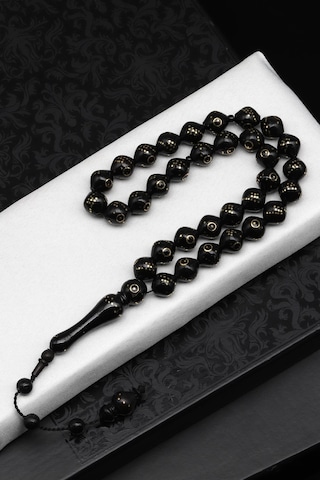 İşlemeli Kuka Ağacı Tesbih 10 X 10 Mm İstanbul Kesim