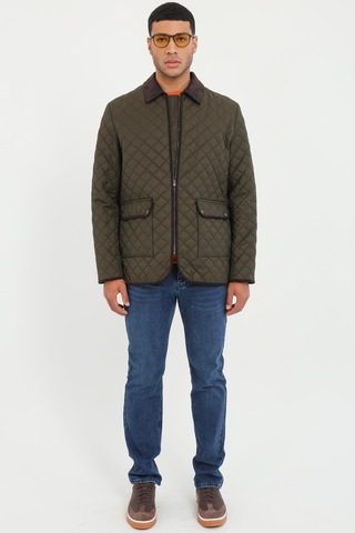 Dufy Erkek Slim Fit Haki Mont-18161