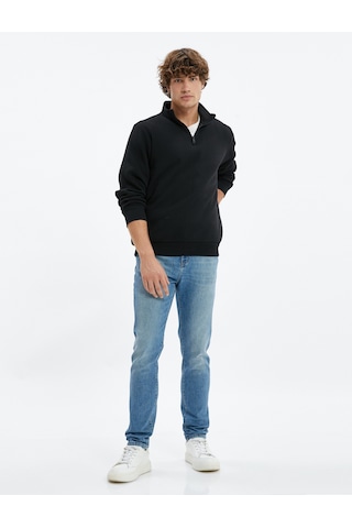 Koton Slim Fit Kot Pantolon - Brad Jean Koyu İndigo 4wam40013nd İndigo