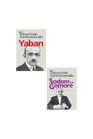 Yakup Kadri Karaosmanoğlu Yaban - Yakup Kadri Karaosmanoğlu Sodom Ve Gomore Toplam 2 Kitap
