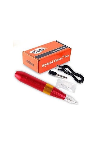 Xlk-301b Kartuşlu Iğneli Kırmızı Hybrıd Kalıcı Makyaj Makinası - Usa-135105