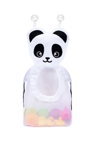Sevi Bebe 114 Banyo Oyuncak Torbası Panda Beyaz - Siyah