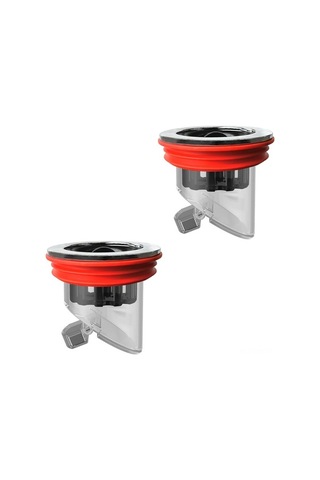 Besthome1 Anında Kokuyu Engelleyen Drenaj Klapanı, Saç Filtresi İçeren, Kırmızı Kırmızı