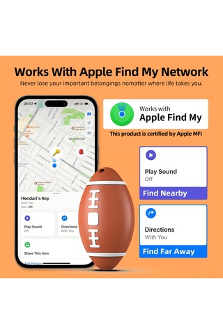 Youmex Apple Find My Uygulaması İle Çalışan F06 Bluetooth Takip Cihazı - Kayıp Uyarısı, Uzakta Bulma Ve Suya Dayanıklı - Siyah 1 Adet Siyah