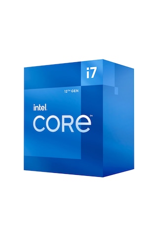 Intel i7-12700 2.1 GHz LGA1700 25 MB Cache 65 W Box İşlemci