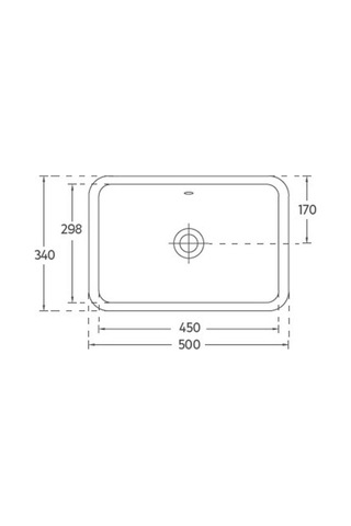 Isvea Soluzione Tezgah Altı Lavabo 45 CM