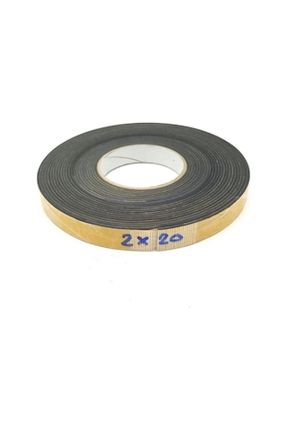 Kapı Pencere İzolasyon Bandı Yapışkan Sünger 2 Mm Kalınlık 20 Mm Genişlik 10 Metre Uzunluk/eva-2 20