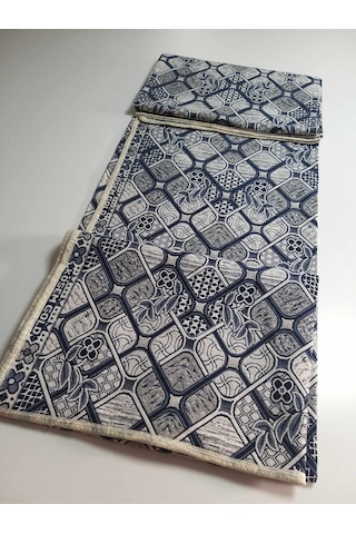 Parlak, Serme Halı Örtüsü, Savan,piknik Örtüsü 230x330cm Lacivert