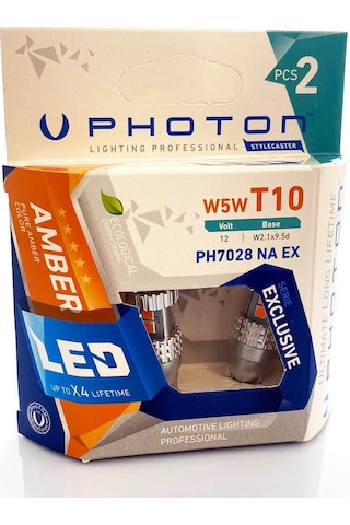 T10 Turuncu W5W 15Smd 12V Exclusive Park Led Ph7028 Na