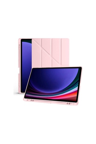 Galaxy Uyumlu Tab S6 Lite 10.4 P610/p617/p620 Uyumlu Premium Kalemli Smart Stand Kılıf Kapaklı Kılıf
