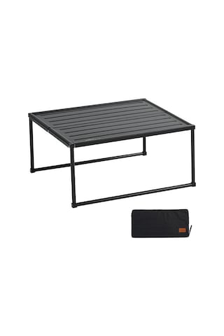 Reedark Büyük Boy Alüminyum Çadır Piknik Masağı: Katlanabilir, Taşınabilir, Çok Fonksiyonlu, 15kg Yük Kapasitesi, Depolama Çantası İçerir Çok Renkli