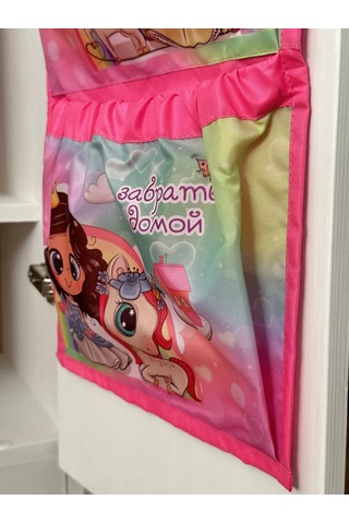 Karmasek21 Polina İçin İsimli Gardırop Cepleri - Anaokulu İç 232353117 Pembe