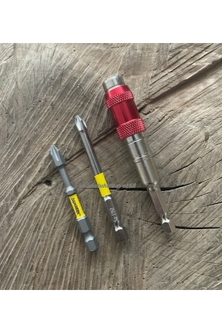 Elka Manyetik Bits Uzatma Ucu 90mm Bükülebilir Vida Uzatma Set Ph2 Matkap Ucu