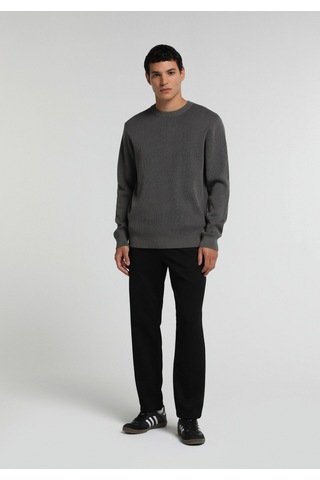 Colin's Colins Regular Fit Yuvarlak Yaka Jakarlı Erkek Antrasit Kazak Cl1083022 Q1.v2 Ant