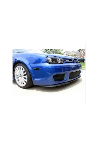 VOLKSWAGEN GOLF 4 R32 UYUMLU CUPRA ÖN LİP MAT SİYAH (3 PARÇA)
