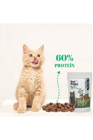 Pet Pops Freeze Dry Dana Ciğeri Kedi Ödülü 40 Gr