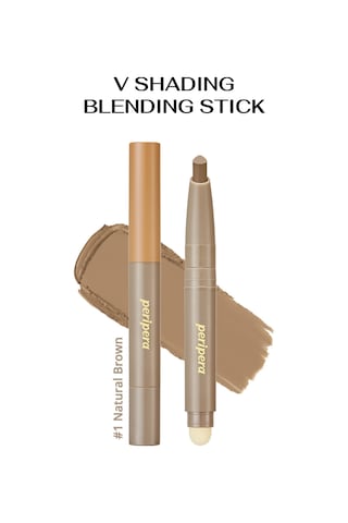 Peripera V Shading Blending Stick 001 Natural Brown