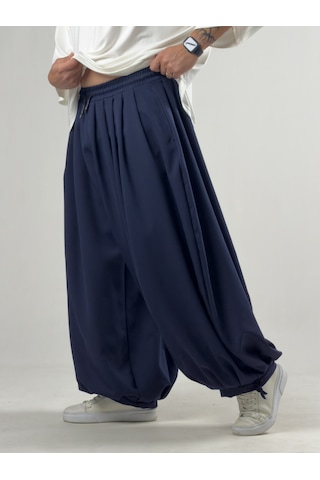 Cocopelli Süper Oversize Lacivert Erkek Jogger Pantolon Coc3232