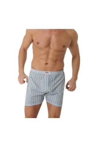 Empirme Erkek 10'lu Desenli Boxer Gri