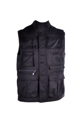 Freecamp Vest Erkek Balıkçı Yelek Siyah