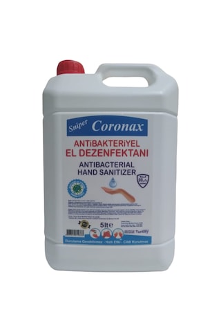 Sniper Coronax Alkollü El Dezenfektanı 5 L