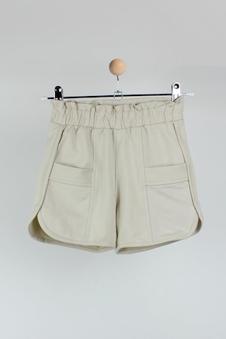 Cichlid Kız Çocuk Penye Şort Bej