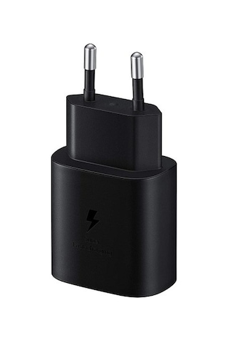Samsung Uyumlu EP-TA800XBEGWW Type-C 25W Şarj Seti - Siyah