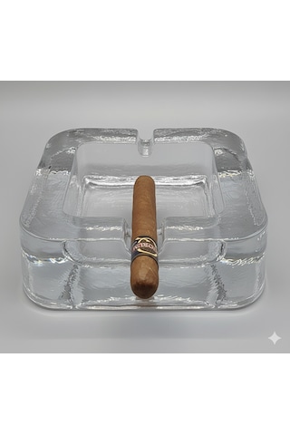 Paşabahçe 25026 Denizli Cam El İmalatı Çift Oluklu Küllük