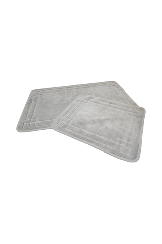 Banyo Paspası 2'li Set Set Asos Vizon Çok Renkli