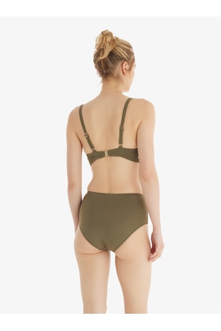 Kadın Yüksek Bel Bikini Altı 10730 - Yeşil Yeşil
