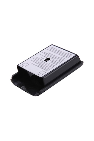 Yues Xbox 360 Batarya Kapağı Pil Yuvası 2 Adet Siyah