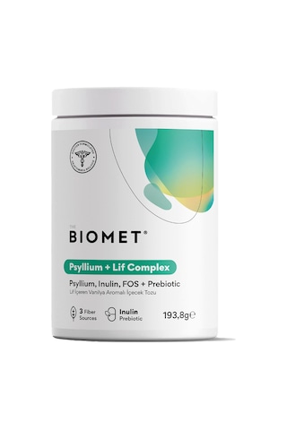Biomet Psyllium + Lif Complex 190 G