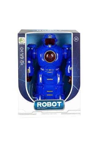 1102b Pilli Müzikli Işıklı Full Robot