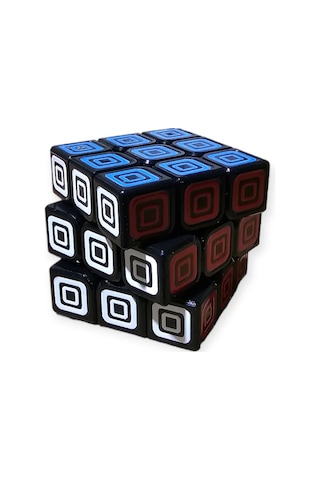 Profesyonel 3x3 Hızlı Zeka Küpü - Özel Dokulu Siyah Speed Cube - Akıl Ve Mantık Oyunu