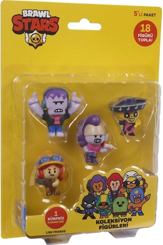 Brawl Stars 5'li Figür Seti Set 2