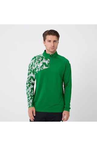 Yeşil Joma Erkek Futbol Sweatshirt Premium Training Sweat 9212328 Yeşil