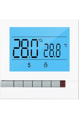 Elektrikli Isıtma İçin Programlanabilir Akıllı Termostat Arka Aydınlatmalı Büyük Lcd Ekran Elektrikli Zemin Isıtma Sıcaklık Kontrol Cihazı