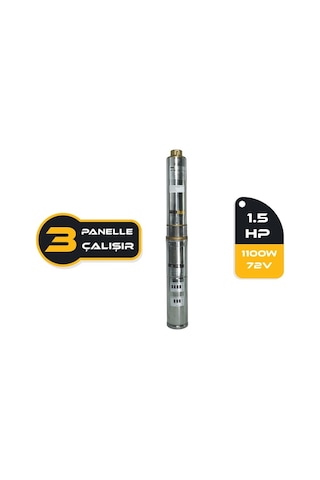 Dc Dalgıç Pompa 1.5hp / 1100w / 72v 4dc6-84-72-1100