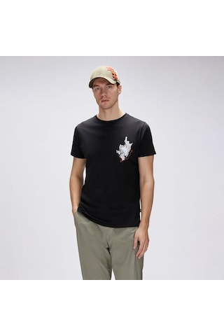 Bad Bear Gerald Erkek Siyah Tişört