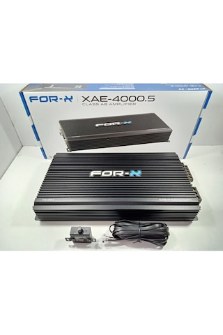 For-x Xae-4000.5-4x70w Rms-1x200w Rms-5 Kanallı Profesyonel-kaliteli-bas Kumandalı -amfi