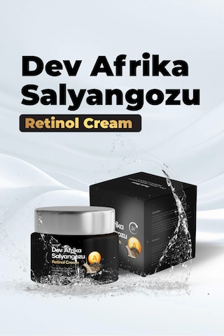 Dev Afrika Salyangozu Retinol Krem
