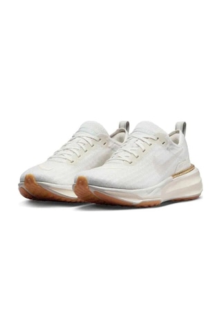 Nike Zoomx Invincible Run Flyknit 3 Road Reflektörlü Running Unisex Koşu Antrenman Ayakkabısı Krem