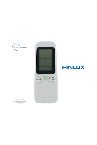 Finlux Uyumlu Fxac12aa+ Klima Kumandası