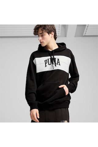 Puma Erkek Sweatshirt Siyah 681797-01 Squad Hoodie 25k680000299 68008 Siyah